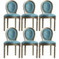 Traditional Velvet Dining Chair 38''H King Louis Back Side Chair with 4 Legs for Restaurant Blue 6 Piece Set Clearhalo ' kitchen&dining_furn' 'Dining Chairs' 'Dining Tables & Seating' 'dining_chair' 'furn' 'furn_dining_chair' 'Furniture' 'furniture_dining_chair' 'Kitchen & Dining Furniture' 'kitchen' 3539951