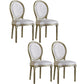Traditional Velvet Dining Chair 38''H King Louis Back Side Chair with 4 Legs for Restaurant Off-White 4 Piece Set Clearhalo ' kitchen&dining_furn' 'Dining Chairs' 'Dining Tables & Seating' 'dining_chair' 'furn' 'furn_dining_chair' 'Furniture' 'furniture_dining_chair' 'Kitchen & Dining Furniture' 'kitchen' 3539971