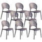 Modern Plastic Windsor Back Side Chair 33"H Dining Chair for Restaurant Gray Blue 8 Piece Set Clearhalo ' kitchen&dining_furn' 'Dining Chairs' 'Dining Tables & Seating' 'dining_chair' 'furn' 'furn_dining_chair' 'Furniture' 'furniture_dining_chair' 'Kitchen & Dining Furniture' 'kitchen' 3540147