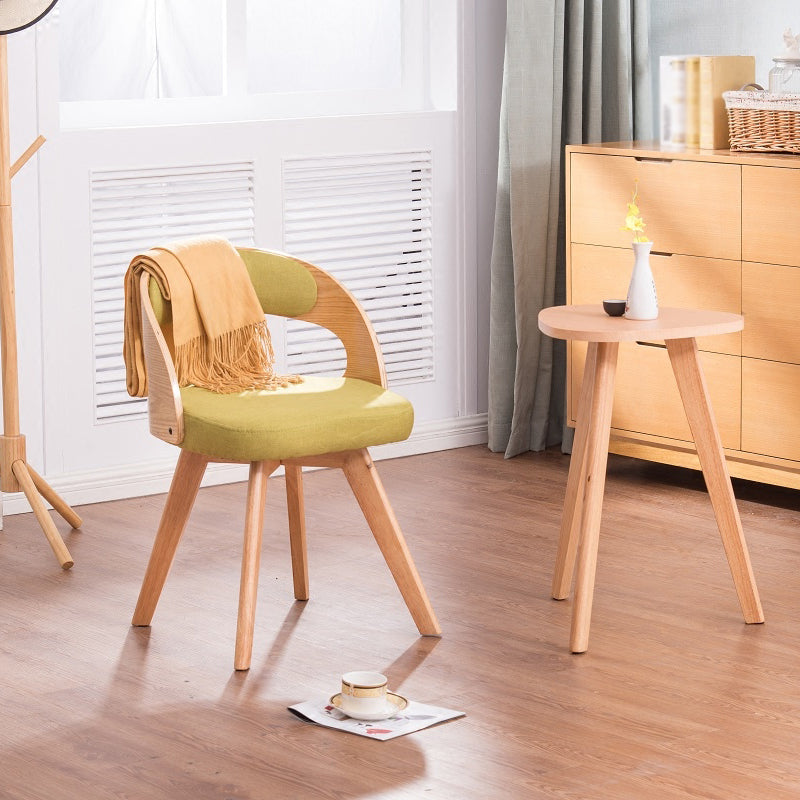 Contemporary Swivel Side Dining Room Chair Open Back Chair for Home Use Clearhalo ' kitchen&dining_furn' 'Dining Chairs' 'Dining Tables & Seating' 'dining_chair' 'furn' 'furn_dining_chair' 'Furniture' 'furniture_dining_chair' 'Kitchen & Dining Furniture' 'kitchen' 3540180