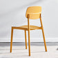 Minimalist Style Stackable Plastic Side Chair Colorful Armless Dining Chairs for Home Use Clearhalo ' kitchen&dining_furn' 'Dining Chairs' 'Dining Tables & Seating' 'dining_chair' 'furn' 'furn_dining_chair' 'Furniture' 'furniture_dining_chair' 'Kitchen & Dining Furniture' 'kitchen' 3540226