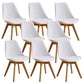 Scandinavian Restaurant Wood Side Chair Colorful Solid Back Dining Chair White Set of 8 Clearhalo ' kitchen&dining_furn' 'Dining Chairs' 'Dining Tables & Seating' 'dining_chair' 'Furniture' 'furniture_dining_chair' 'Kitchen & Dining Furniture' 'kitchen' 3540267