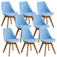 Scandinavian Restaurant Wood Side Chair Colorful Solid Back Dining Chair Blue Set of 8 Clearhalo ' kitchen&dining_furn' 'Dining Chairs' 'Dining Tables & Seating' 'dining_chair' 'Furniture' 'furniture_dining_chair' 'Kitchen & Dining Furniture' 'kitchen' 3540280
