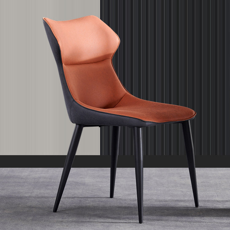 Modern Style Kitchen Dining Side Chair Polyurethane Dining Chair with Carbon Steel Legs Clearhalo ' kitchen&dining_furn' 'Dining Chairs' 'Dining Tables & Seating' 'dining_chair' 'furn' 'furn_dining_chair' 'Furniture' 'furniture_dining_chair' 'Kitchen & Dining Furniture' 'kitchen' 3540303