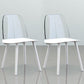 Nordic Style Plastic Dining Room Chair Armless Dining Chairs for Home Use White 2 Piece Set Clearhalo ' kitchen&dining_furn' 'Dining Chairs' 'Dining Tables & Seating' 'dining_chair' 'furn' 'furn_dining_chair' 'Furniture' 'furniture_dining_chair' 'Kitchen & Dining Furniture' 'kitchen' 3540324