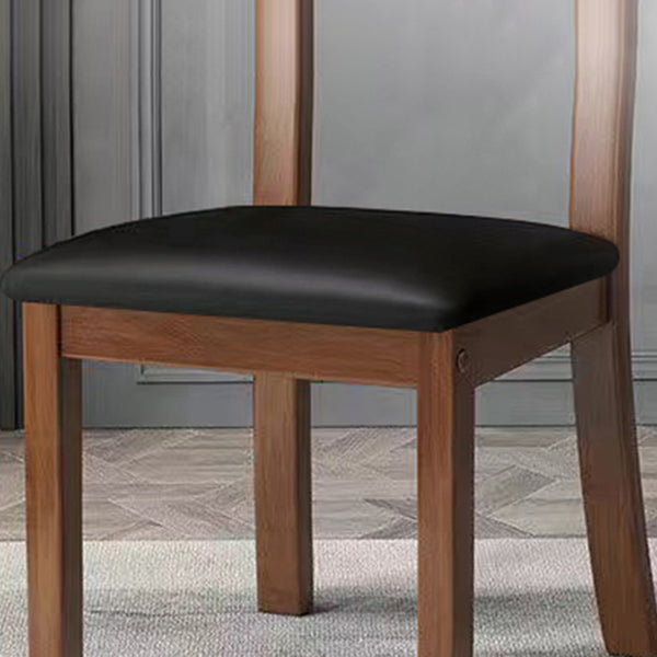 Traditional Dining Chair 16.5'' Wide Open Back Chair with 4 Legs for Home Use Clearhalo ' kitchen&dining_furn' 'Dining Chairs' 'Dining Tables & Seating' 'dining_chair' 'furn' 'furn_dining_chair' 'Furniture' 'furniture_dining_chair' 'Kitchen & Dining Furniture' 'kitchen' 3540417