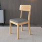 Traditional Dining Chair 16.5'' Wide Open Back Chair with 4 Legs for Home Use Grey 1 Piece Natural Wood Clearhalo ' kitchen&dining_furn' 'Dining Chairs' 'Dining Tables & Seating' 'dining_chair' 'furn' 'furn_dining_chair' 'Furniture' 'furniture_dining_chair' 'Kitchen & Dining Furniture' 'kitchen' 3540438