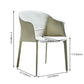 Minimalist Kitchen Dining Arm Chair Solid Back PU Leather Dining Arm Chair Clearhalo ' kitchen&dining_furn' 'Dining Chairs' 'Dining Tables & Seating' 'dining_chair' 'furn' 'furn_dining_chair' 'Furniture' 'furniture_dining_chair' 'Kitchen & Dining Furniture' 'kitchen' 3540498