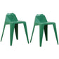 Contemporary Solid Back Dining Side Chair Kitchen Plastic Dining Side Chair Green 2 Piece Set Clearhalo ' kitchen&dining_furn' 'Dining Chairs' 'Dining Tables & Seating' 'dining_chair' 'furn' 'furn_dining_chair' 'Furniture' 'furniture_dining_chair' 'Kitchen & Dining Furniture' 'kitchen' 3540522