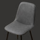 Leather Scandinavian Kitchen Side Chair Matte Finish Solid Back Dining Chair Clearhalo ' kitchen&dining_furn' 'Dining Chairs' 'Dining Tables & Seating' 'dining_chair' 'furn' 'furn_dining_chair' 'Furniture' 'furniture_dining_chair' 'Kitchen & Dining Furniture' 'kitchen' 3540560