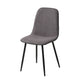 Leather Scandinavian Kitchen Side Chair Matte Finish Solid Back Dining Chair Light Brown 1 Piece Clearhalo ' kitchen&dining_furn' 'Dining Chairs' 'Dining Tables & Seating' 'dining_chair' 'furn' 'furn_dining_chair' 'Furniture' 'furniture_dining_chair' 'Kitchen & Dining Furniture' 'kitchen' 3540593