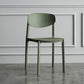 Minimalist Opening Back Dining Side Chair Kitchen Plastic Dining Side Chair Army Green 1 Piece Clearhalo ' kitchen&dining_furn' 'Dining Chairs' 'Dining Tables & Seating' 'dining_chair' 'furn' 'furn_dining_chair' 'Furniture' 'furniture_dining_chair' 'Kitchen & Dining Furniture' 'kitchen' 3540711