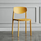 Minimalist Opening Back Dining Side Chair Kitchen Plastic Dining Side Chair Ginger 1 Piece Clearhalo ' kitchen&dining_furn' 'Dining Chairs' 'Dining Tables & Seating' 'dining_chair' 'furn' 'furn_dining_chair' 'Furniture' 'furniture_dining_chair' 'Kitchen & Dining Furniture' 'kitchen' 3540733