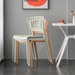 Nordic Style Plastic Dining Room Chair Slat Back Dining Side Chair for Home Use Clearhalo ' kitchen&dining_furn' 'Dining Chairs' 'Dining Tables & Seating' 'dining_chair' 'furn' 'furn_dining_chair' 'Furniture' 'furniture_dining_chair' 'Kitchen & Dining Furniture' 'kitchen' 3540889