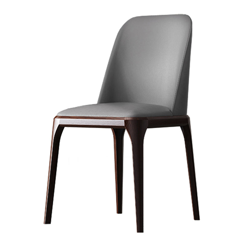 Solid Wood Industrial Dining Room Chair Matte Finish Parsons Dining Chair Clearhalo ' kitchen&dining_furn' 'Dining Chairs' 'Dining Tables & Seating' 'dining_chair' 'furn' 'furn_dining_chair' 'Furniture' 'furniture_dining_chair' 'Kitchen & Dining Furniture' 'kitchen' 3540916