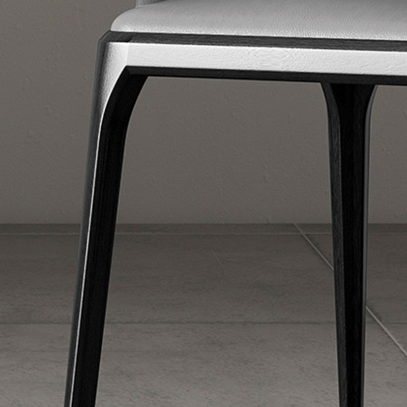 Solid Wood Industrial Dining Room Chair Matte Finish Parsons Dining Chair Clearhalo ' kitchen&dining_furn' 'Dining Chairs' 'Dining Tables & Seating' 'dining_chair' 'furn' 'furn_dining_chair' 'Furniture' 'furniture_dining_chair' 'Kitchen & Dining Furniture' 'kitchen' 3540920