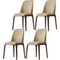 Solid Wood Industrial Dining Room Chair Matte Finish Parsons Dining Chair Beige 4 Piece Set Clearhalo ' kitchen&dining_furn' 'Dining Chairs' 'Dining Tables & Seating' 'dining_chair' 'furn' 'furn_dining_chair' 'Furniture' 'furniture_dining_chair' 'Kitchen & Dining Furniture' 'kitchen' 3540924