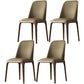 Solid Wood Industrial Dining Room Chair Matte Finish Parsons Dining Chair Dark Khaki 4 Piece Set Clearhalo ' kitchen&dining_furn' 'Dining Chairs' 'Dining Tables & Seating' 'dining_chair' 'furn' 'furn_dining_chair' 'Furniture' 'furniture_dining_chair' 'Kitchen & Dining Furniture' 'kitchen' 3540930