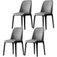 Solid Wood Industrial Dining Room Chair Matte Finish Parsons Dining Chair Grey 4 Piece Set Clearhalo ' kitchen&dining_furn' 'Dining Chairs' 'Dining Tables & Seating' 'dining_chair' 'furn' 'furn_dining_chair' 'Furniture' 'furniture_dining_chair' 'Kitchen & Dining Furniture' 'kitchen' 3540939