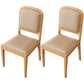 Modern Dining Chair 19'' Wide Open Side Chair with 4 Wood Legs for Home Use Khaki 2 Piece Set Natural Wood Clearhalo ' kitchen&dining_furn' 'Dining Chairs' 'Dining Tables & Seating' 'dining_chair' 'furn' 'furn_dining_chair' 'Furniture' 'furniture_dining_chair' 'Kitchen & Dining Furniture' 'kitchen' 3541149