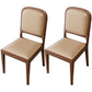 Modern Dining Chair 19'' Wide Open Side Chair with 4 Wood Legs for Home Use Khaki 2 Piece Set Walnut Clearhalo ' kitchen&dining_furn' 'Dining Chairs' 'Dining Tables & Seating' 'dining_chair' 'furn' 'furn_dining_chair' 'Furniture' 'furniture_dining_chair' 'Kitchen & Dining Furniture' 'kitchen' 3541152