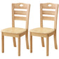Traditional Style Oak Solid Wood Dining Chair Ladder Back Dining Chair Natural 2 Piece Set Clearhalo ' kitchen&dining_furn' 'Dining Chairs' 'Dining Tables & Seating' 'dining_chair' 'furn' 'furn_dining_chair' 'Furniture' 'furniture_dining_chair' 'Kitchen & Dining Furniture' 'kitchen' 3541265