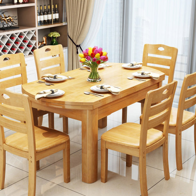 Traditional Style Oak Solid Wood Dining Chair Ladder Back Dining Chair Clearhalo ' kitchen&dining_furn' 'Dining Chairs' 'Dining Tables & Seating' 'dining_chair' 'furn' 'furn_dining_chair' 'Furniture' 'furniture_dining_chair' 'Kitchen & Dining Furniture' 'kitchen' 3541285