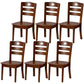 Traditional Style Oak Solid Wood Dining Chair Ladder Back Dining Chair Walnut 6 Piece Set Clearhalo ' kitchen&dining_furn' 'Dining Chairs' 'Dining Tables & Seating' 'dining_chair' 'furn' 'furn_dining_chair' 'Furniture' 'furniture_dining_chair' 'Kitchen & Dining Furniture' 'kitchen' 3541286