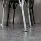 Industrial Coffee Shop Metal Side Chair Black Cross Back Folding Chair Clearhalo ' kitchen&dining_furn' 'Dining Chairs' 'Dining Tables & Seating' 'dining_chair' 'furn' 'furn_dining_chair' 'Furniture' 'furniture_dining_chair' 'Kitchen & Dining Furniture' 'kitchen' 3541318