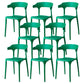 Glam Plastic Side Chair Matte Finish Open Back Dining Chair for Dinning Room Green 8 Piece Set Clearhalo ' kitchen&dining_furn' 'Dining Chairs' 'Dining Tables & Seating' 'dining_chair' 'furn' 'furn_dining_chair' 'Furniture' 'furniture_dining_chair' 'Kitchen & Dining Furniture' 'kitchen' 3541409