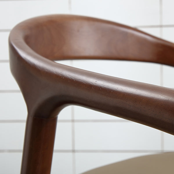 Contemporary Solid Wood Dining Room Chair Open Back Dining Side Chair for Home Clearhalo ' kitchen&dining_furn' 'Dining Chairs' 'Dining Tables & Seating' 'dining_chair' 'furn' 'furn_dining_chair' 'Furniture' 'furniture_dining_chair' 'Kitchen & Dining Furniture' 'kitchen' 3541432