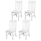 Traditional Dining Room Chair Wood Dining Side Chair with 4 Legs for Home Use White Slat Back 4 Piece Set Clearhalo ' kitchen&dining_furn' 'Dining Chairs' 'Dining Tables & Seating' 'dining_chair' 'furn' 'furn_dining_chair' 'Furniture' 'furniture_dining_chair' 'Kitchen & Dining Furniture' 'kitchen' 3541545