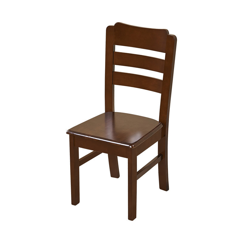 Traditional Dining Room Chair Wood Dining Side Chair with 4 Legs for Home Use Clearhalo ' kitchen&dining_furn' 'Dining Chairs' 'Dining Tables & Seating' 'dining_chair' 'furn' 'furn_dining_chair' 'Furniture' 'furniture_dining_chair' 'Kitchen & Dining Furniture' 'kitchen' 3541552