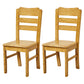 Traditional Dining Room Chair Wood Dining Side Chair with 4 Legs for Home Use Light Khaki Ladder Back 2 Piece Set Clearhalo ' kitchen&dining_furn' 'Dining Chairs' 'Dining Tables & Seating' 'dining_chair' 'furn' 'furn_dining_chair' 'Furniture' 'furniture_dining_chair' 'Kitchen & Dining Furniture' 'kitchen' 3541568