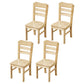 Traditional Dining Room Chair Wood Dining Side Chair with 4 Legs for Home Use Wood Ladder Back 4 Piece Set Clearhalo ' kitchen&dining_furn' 'Dining Chairs' 'Dining Tables & Seating' 'dining_chair' 'furn' 'furn_dining_chair' 'Furniture' 'furniture_dining_chair' 'Kitchen & Dining Furniture' 'kitchen' 3541575