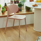 Nordic Style Plastic Dining Chair Open Back Dining Side Chair for Home Use Light Pink 1 Piece Clearhalo ' kitchen&dining_furn' 'Dining Chairs' 'Dining Tables & Seating' 'dining_chair' 'furn' 'furn_dining_chair' 'Furniture' 'furniture_dining_chair' 'Kitchen & Dining Furniture' 'kitchen' 3541646