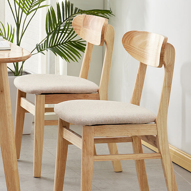 Wooden Modern Dining Side Chair with Cushion Open Back Dining Side Chair for Kitchen Clearhalo ' kitchen&dining_furn' 'Dining Chairs' 'Dining Tables & Seating' 'dining_chair' 'furn' 'furn_dining_chair' 'Furniture' 'furniture_dining_chair' 'Kitchen & Dining Furniture' 'kitchen' 3541650