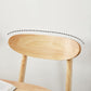 Wooden Modern Dining Side Chair with Cushion Open Back Dining Side Chair for Kitchen Clearhalo ' kitchen&dining_furn' 'Dining Chairs' 'Dining Tables & Seating' 'dining_chair' 'furn' 'furn_dining_chair' 'Furniture' 'furniture_dining_chair' 'Kitchen & Dining Furniture' 'kitchen' 3541663
