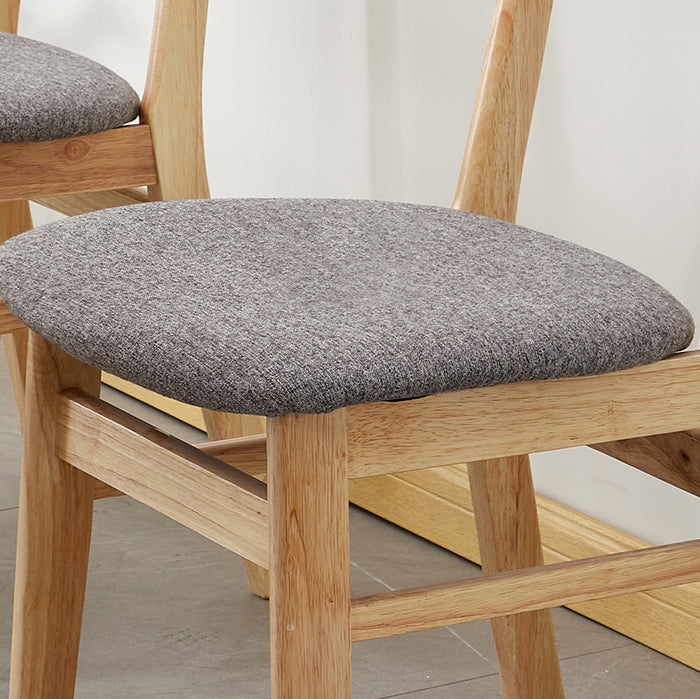 Wooden Modern Dining Side Chair with Cushion Open Back Dining Side Chair for Kitchen Clearhalo ' kitchen&dining_furn' 'Dining Chairs' 'Dining Tables & Seating' 'dining_chair' 'furn' 'furn_dining_chair' 'Furniture' 'furniture_dining_chair' 'Kitchen & Dining Furniture' 'kitchen' 3541665