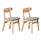 Wooden Modern Dining Side Chair with Cushion Open Back Dining Side Chair for Kitchen Grey 2 Piece Set Clearhalo ' kitchen&dining_furn' 'Dining Chairs' 'Dining Tables & Seating' 'dining_chair' 'furn' 'furn_dining_chair' 'Furniture' 'furniture_dining_chair' 'Kitchen & Dining Furniture' 'kitchen' 3541675