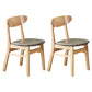 Wooden Modern Dining Side Chair with Cushion Open Back Dining Side Chair for Kitchen Pewter 2 Piece Set Clearhalo ' kitchen&dining_furn' 'Dining Chairs' 'Dining Tables & Seating' 'dining_chair' 'furn' 'furn_dining_chair' 'Furniture' 'furniture_dining_chair' 'Kitchen & Dining Furniture' 'kitchen' 3541683