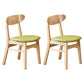 Wooden Modern Dining Side Chair with Cushion Open Back Dining Side Chair for Kitchen Fruit Green 2 Piece Set Clearhalo ' kitchen&dining_furn' 'Dining Chairs' 'Dining Tables & Seating' 'dining_chair' 'furn' 'furn_dining_chair' 'Furniture' 'furniture_dining_chair' 'Kitchen & Dining Furniture' 'kitchen' 3541710