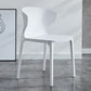 Home Contemporary Arm Chair Wingback Plastic Stackable Dining Room Chair White 1 Piece Clearhalo ' kitchen&dining_furn' 'Dining Chairs' 'Dining Tables & Seating' 'dining_chair' 'furn' 'furn_dining_chair' 'Furniture' 'furniture_dining_chair' 'Kitchen & Dining Furniture' 'kitchen' 3541743