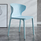 Home Contemporary Arm Chair Wingback Plastic Stackable Dining Room Chair Blue 1 Piece Clearhalo ' kitchen&dining_furn' 'Dining Chairs' 'Dining Tables & Seating' 'dining_chair' 'furn' 'furn_dining_chair' 'Furniture' 'furniture_dining_chair' 'Kitchen & Dining Furniture' 'kitchen' 3541758
