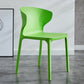 Home Contemporary Arm Chair Wingback Plastic Stackable Dining Room Chair Fruit Green 1 Piece Clearhalo ' kitchen&dining_furn' 'Dining Chairs' 'Dining Tables & Seating' 'dining_chair' 'furn' 'furn_dining_chair' 'Furniture' 'furniture_dining_chair' 'Kitchen & Dining Furniture' 'kitchen' 3541782