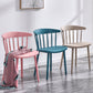 Contemporary Style Plastic Dining Armchair Windsor Back Side Chair for Home Clearhalo ' kitchen&dining_furn' 'Dining Chairs' 'Dining Tables & Seating' 'dining_chair' 'furn' 'furn_dining_chair' 'Furniture' 'furniture_dining_chair' 'Kitchen & Dining Furniture' 'kitchen' 3541839