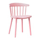 Contemporary Style Plastic Dining Armchair Windsor Back Side Chair for Home Clearhalo ' kitchen&dining_furn' 'Dining Chairs' 'Dining Tables & Seating' 'dining_chair' 'furn' 'furn_dining_chair' 'Furniture' 'furniture_dining_chair' 'Kitchen & Dining Furniture' 'kitchen' 3541847