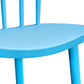 Contemporary Style Plastic Dining Armchair Windsor Back Side Chair for Home Clearhalo ' kitchen&dining_furn' 'Dining Chairs' 'Dining Tables & Seating' 'dining_chair' 'furn' 'furn_dining_chair' 'Furniture' 'furniture_dining_chair' 'Kitchen & Dining Furniture' 'kitchen' 3541851