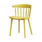 Contemporary Style Plastic Dining Armchair Windsor Back Side Chair for Home Ginger 1 Piece Clearhalo ' kitchen&dining_furn' 'Dining Chairs' 'Dining Tables & Seating' 'dining_chair' 'furn' 'furn_dining_chair' 'Furniture' 'furniture_dining_chair' 'Kitchen & Dining Furniture' 'kitchen' 3541875