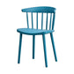 Contemporary Style Plastic Dining Armchair Windsor Back Side Chair for Home Peacock Blue 1 Piece Clearhalo ' kitchen&dining_furn' 'Dining Chairs' 'Dining Tables & Seating' 'dining_chair' 'furn' 'furn_dining_chair' 'Furniture' 'furniture_dining_chair' 'Kitchen & Dining Furniture' 'kitchen' 3541878
